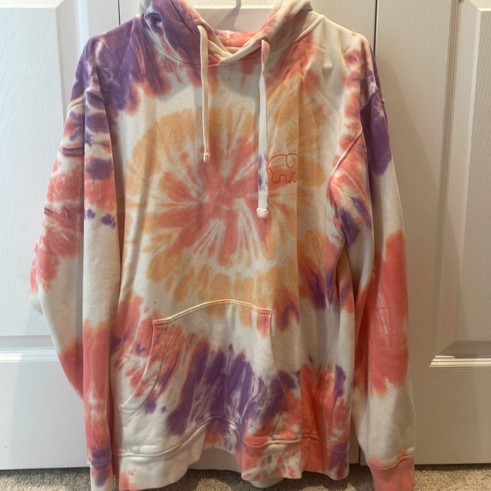 ivory ella tie dye hoodie